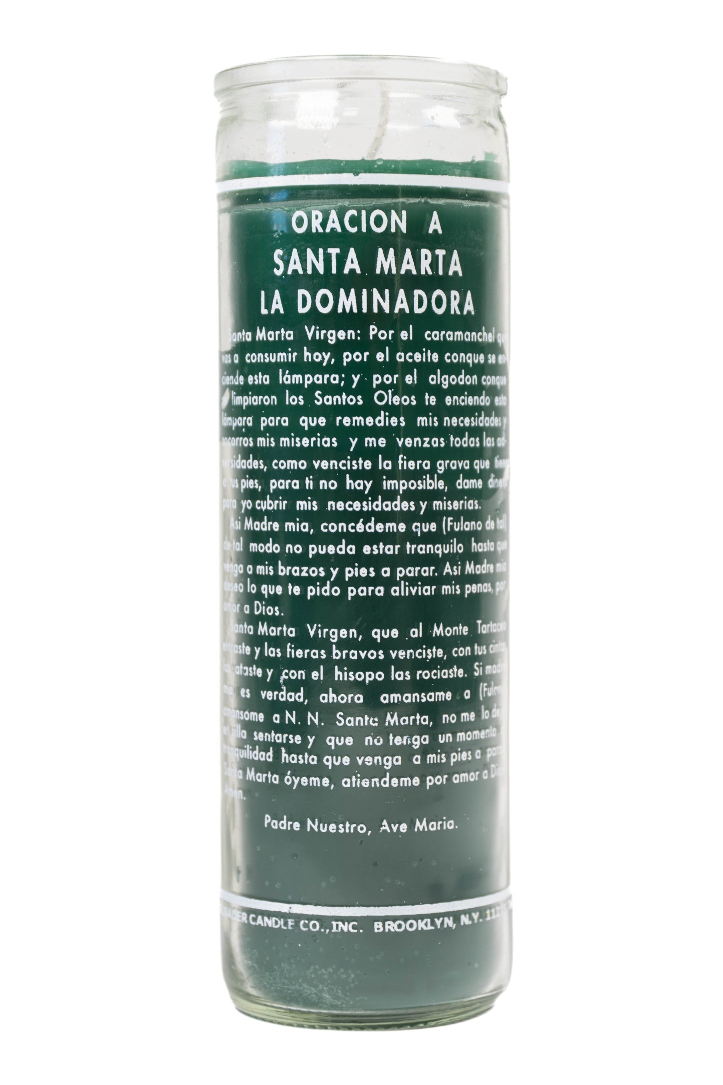 Santa Martha Dominadora 7 Day Prayer Candle