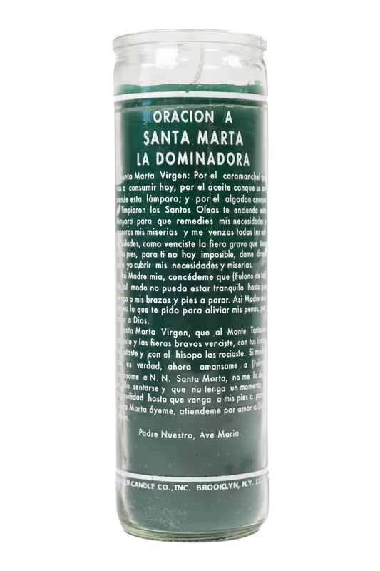 Santa Martha Dominadora 7 Day Prayer Candle