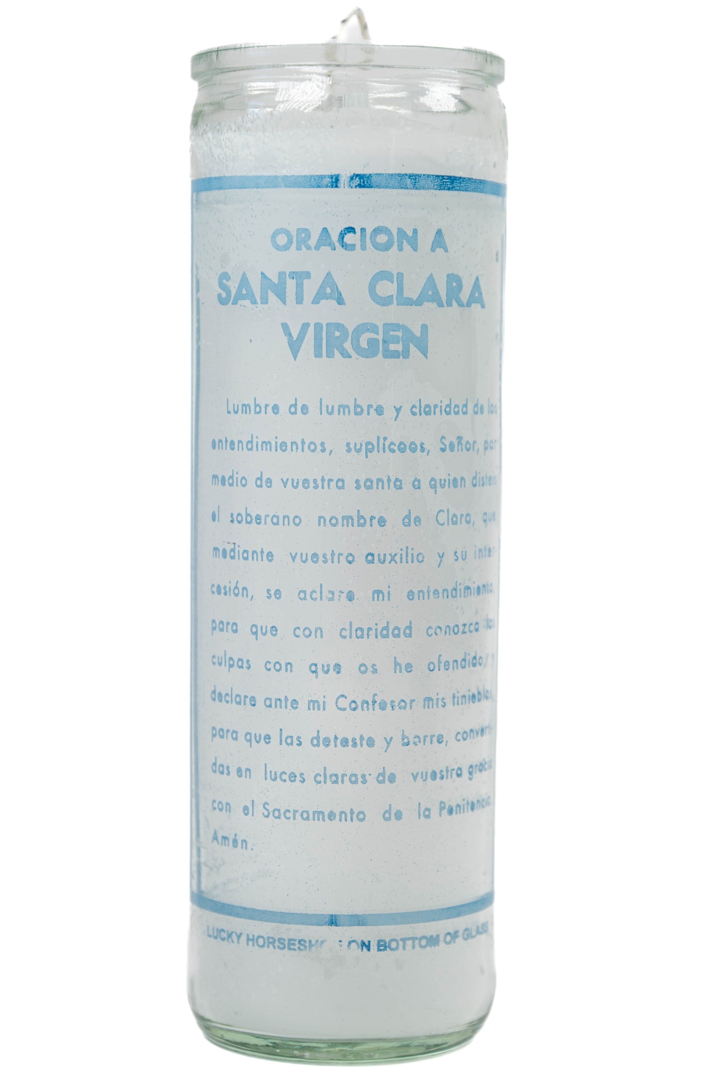 Santa Clara 7 Day Prayer Candle