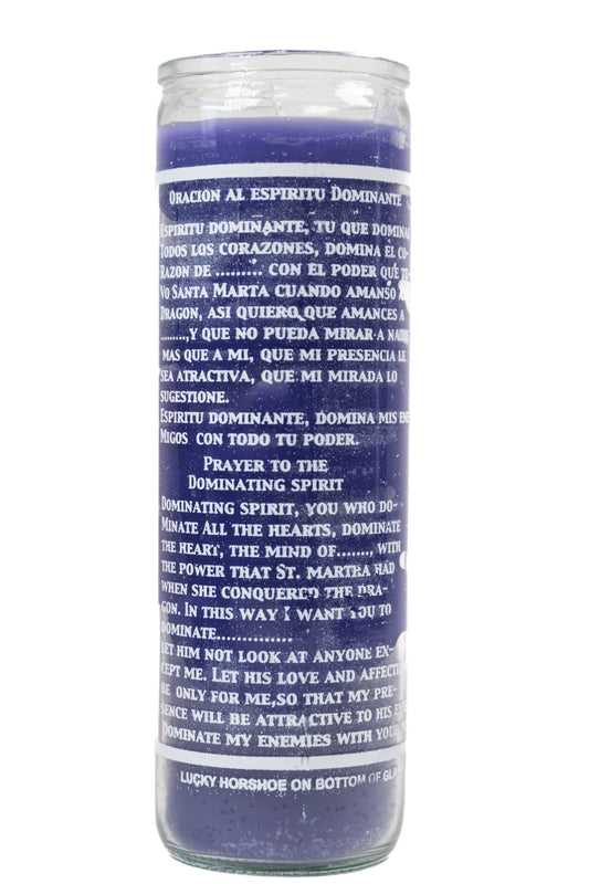 Domination 7 Day Prayer Candle