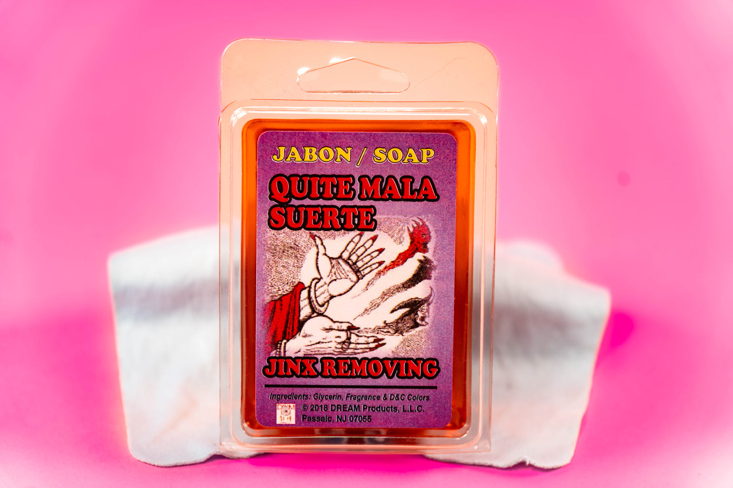 Jinx Removing Spiritual Soap Bar | Quita Mala Suerte Jabón Espiritual