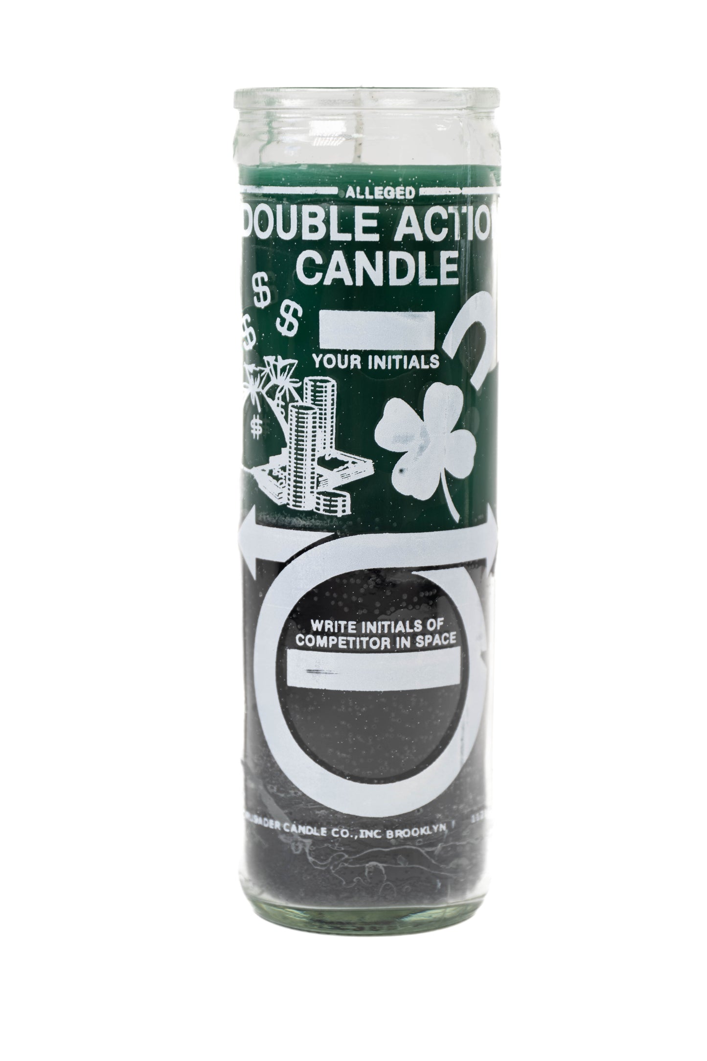 Double Action Money 7 Day Vigil Candle