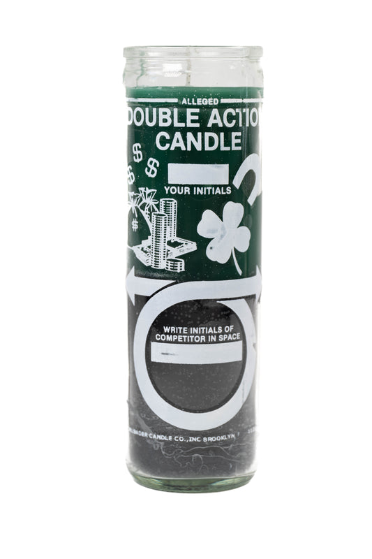 Double Action Money 7 Day Vigil Candle