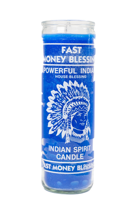 Indian Spirit House Blessing 7 Day Vigil Candle