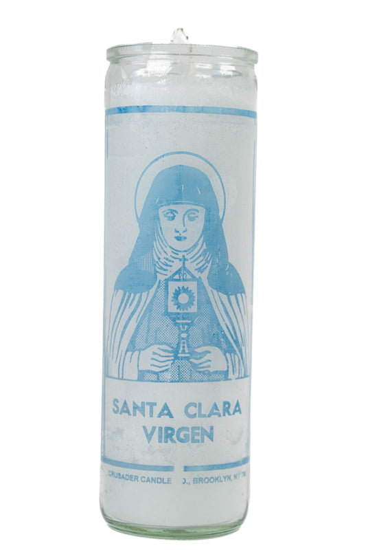 Santa Clara 7 Day Prayer Candle