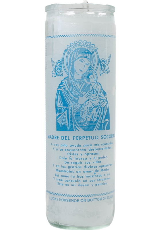 Our Lady of Perpetual Help 7 Day Prayer Candle