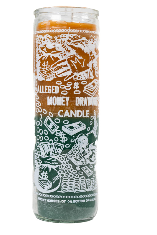 Money Drawing 7 Day Prayer Candle